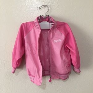 Kids Barbie Sweater Bomber Jacket